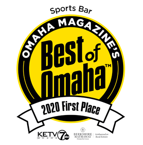 Omaha Magazine's Best of Omaha Award, 2019 First Place Sports Bar